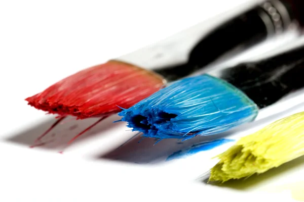 Artist's brushes — Stock Photo, Image