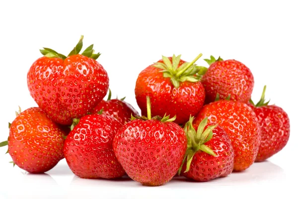 Eine rote Erdbeere — Stockfoto