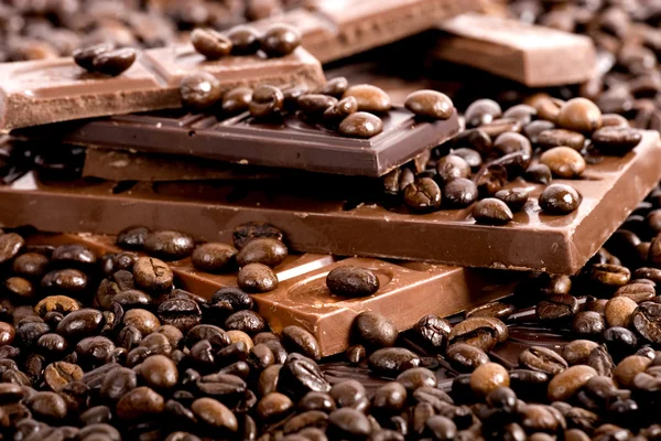 Chokolade-kaffe - Stock-foto