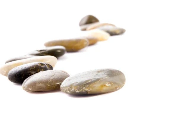 Evenwichtige stenen vertegenwoordigen meditatie — Stockfoto
