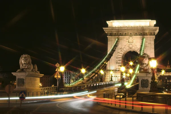 Budapest di notte — Foto Stock