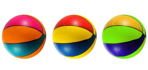 沙滩篮球球 — 图库照片