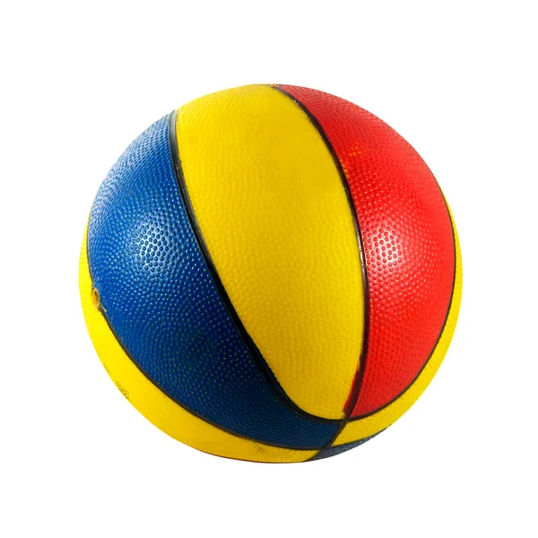 Bola de basquete praia — Fotografia de Stock