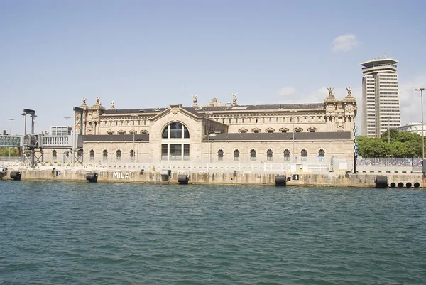 stock image Barcelona Harbour