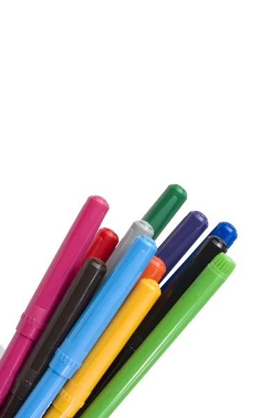 Цветные ручки — стоковое фото