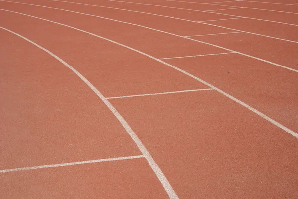 Atletiek tracks — Stockfoto