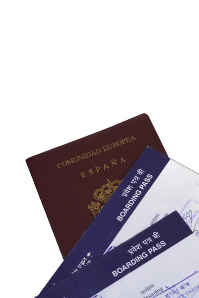 stock image Boarding pass