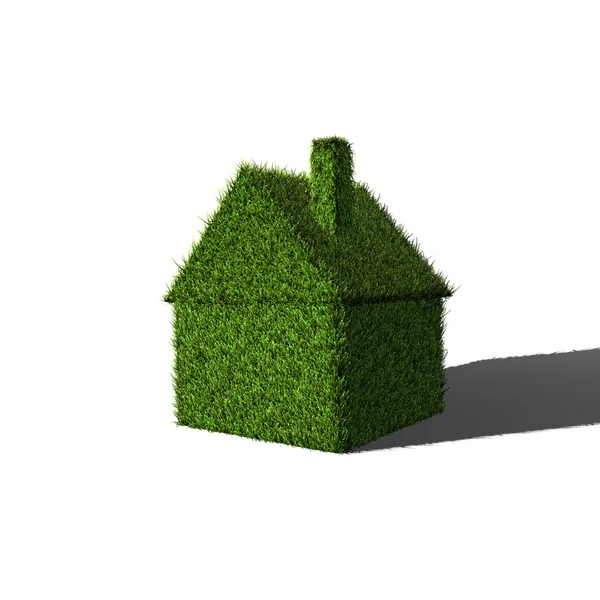 Gras huis — Stockfoto