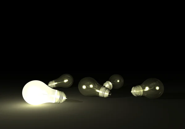 Лампочки — стоковое фото