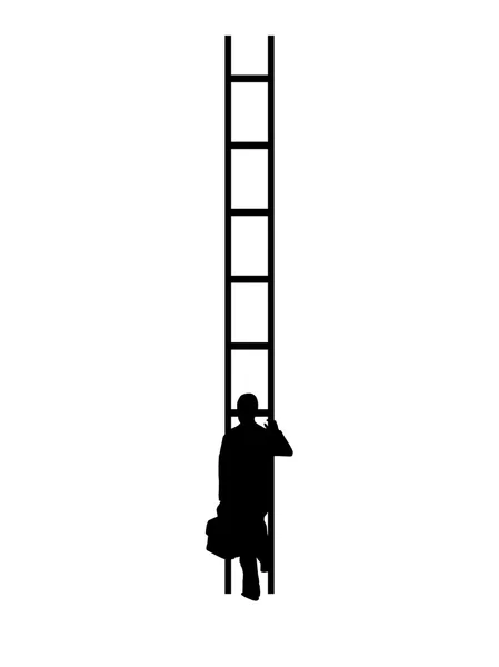 成功の梯子 — ストックベクタ