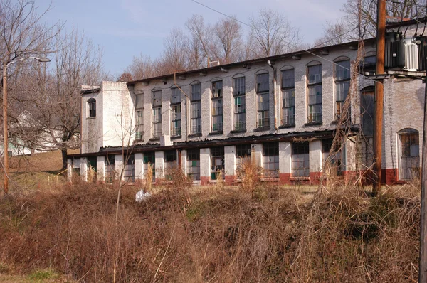 Gamla fabriken Stockbild