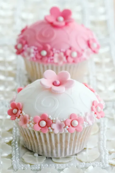 Bruiloft cupcakes — Stockfoto