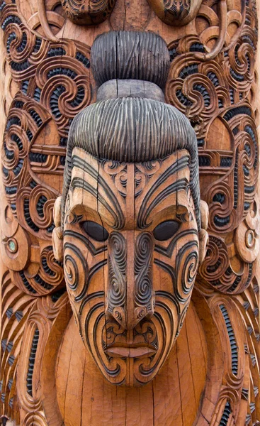 Maori snijwerk — Stockfoto