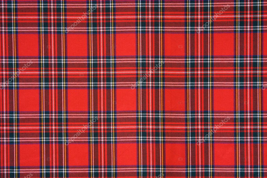 Scottish plaid royal stewart tartan Royalty Free Vector