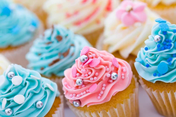 Sortido de cupcakes — Fotografia de Stock