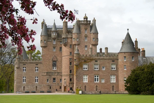 Glamis castle w Szkocji — Zdjęcie stockowe