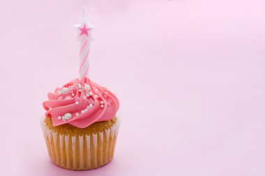 Birthday cupcake clipart