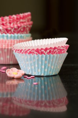 Cupcake cases clipart