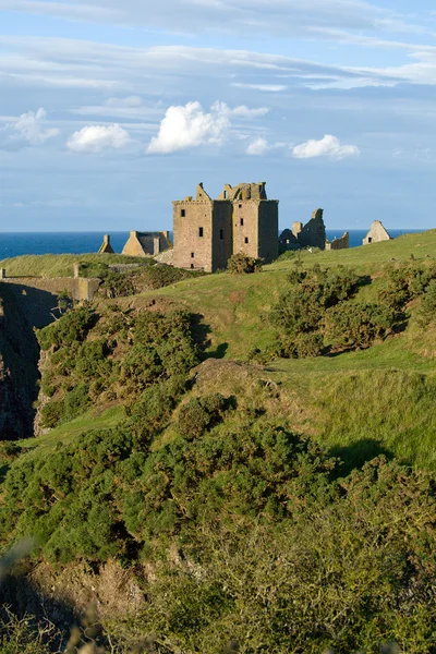 在苏格兰的 dunottar 城堡 — 图库照片