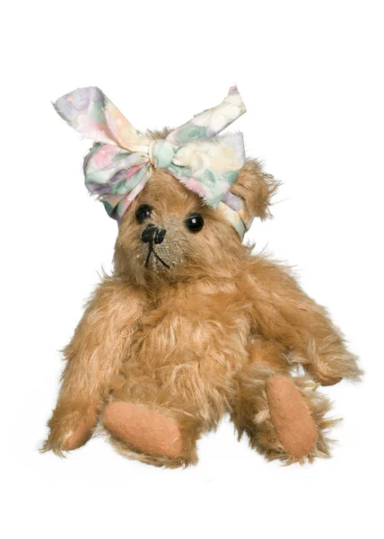 Antique teddy bear — Stock Photo, Image