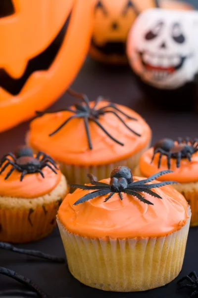 Halloween cupcakes Stock Picture