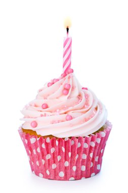 Birthday cupcake clipart