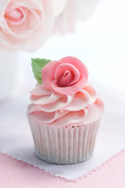 Róża ciastko — Zdjęcie stockowe