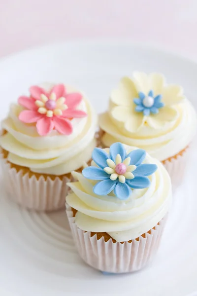 Cupcake di fiori — Foto Stock