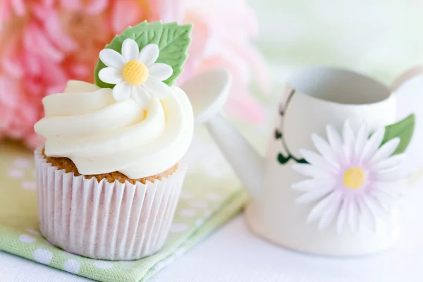 Daisy cupcake — Stok fotoğraf