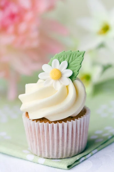 Daisy cupcake — Stockfoto