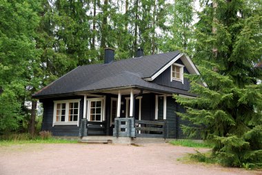 Finnish cottage clipart