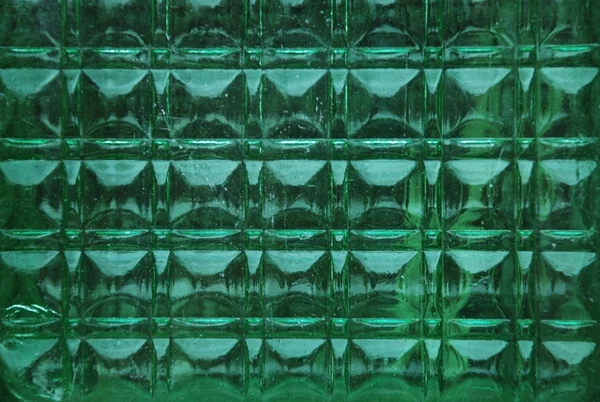 stock image Green glass background