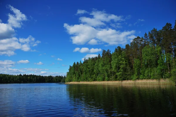 Fiński-jezioro — Zdjęcie stockowe