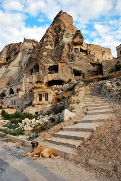Cappadocia cave hotel — Stockfoto
