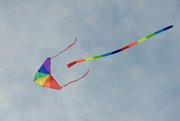 Rainbow kite — Stock Photo, Image