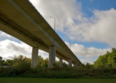 Bridge overpass clipart