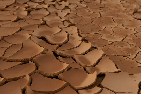 Global warming concept of dry soil. — Stock Photo, Image