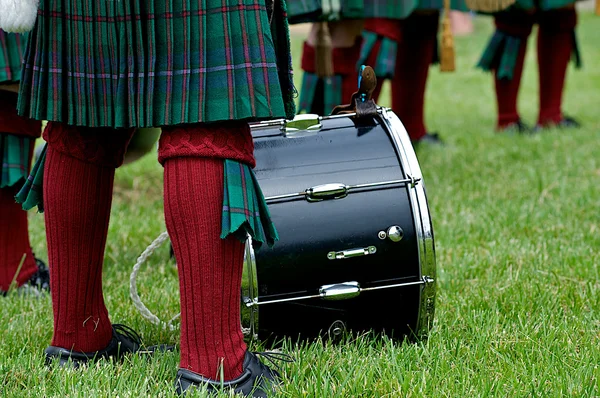 stock image Cultural image of Scottish Drummer.