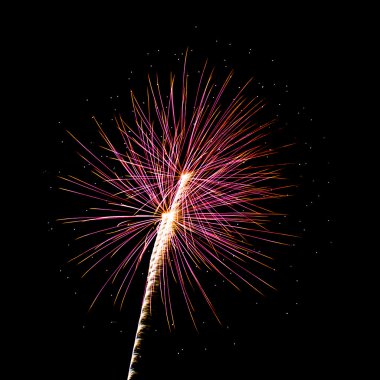 Sparks and Fireworks for holidays. clipart