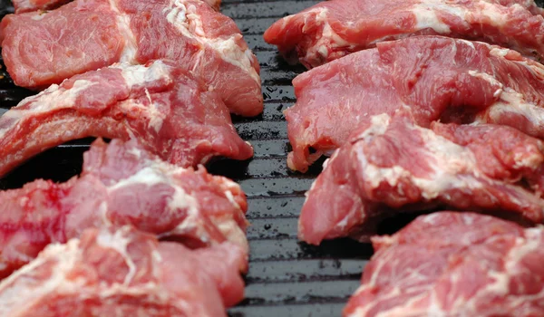 stock image Grilling meet