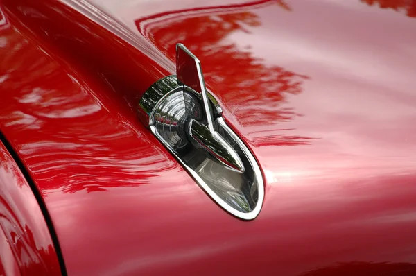 Detalle del ornamento del coche antiguo — Foto de Stock