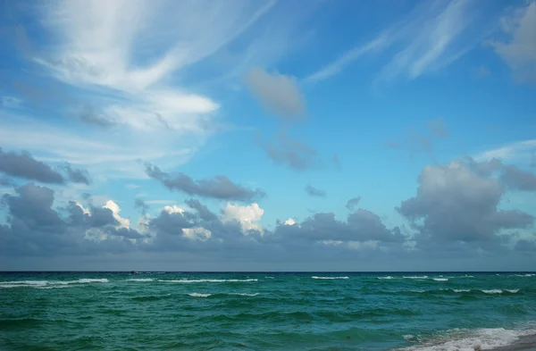 Wolken über dem Atlantik — Stockfoto