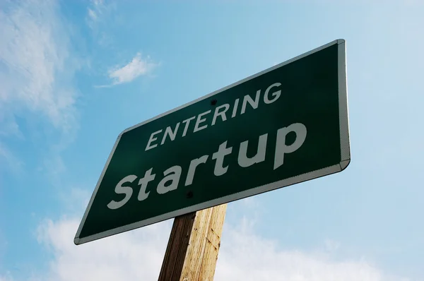 Entering Startup — Stock Photo, Image