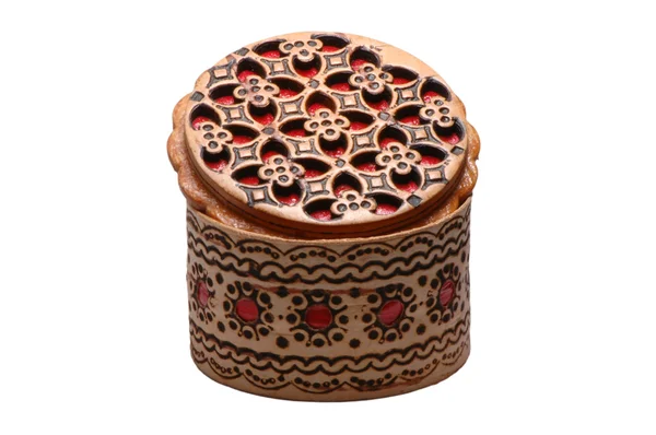 stock image Birch Bark Jewelry Casket