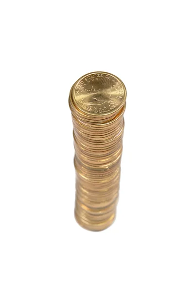 stock image Coin Tower From Top