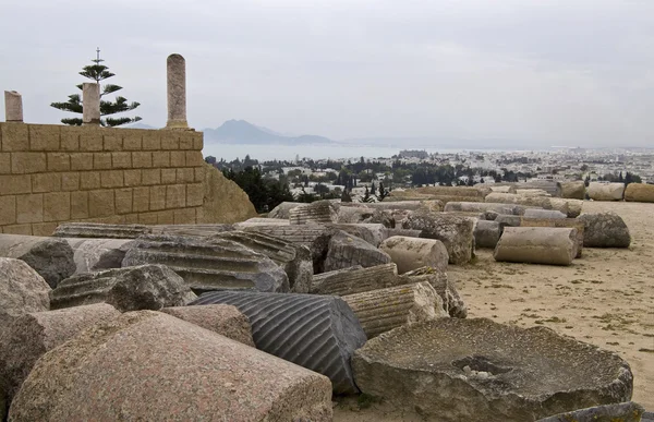 迦太基的废墟 — 图库照片