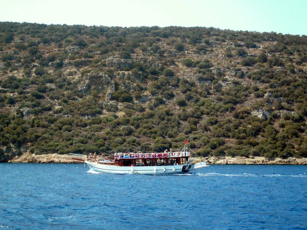 Yacht i Turkiet — Stockfoto