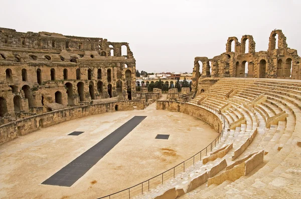 El Jem Colosseum — Stock Photo, Image