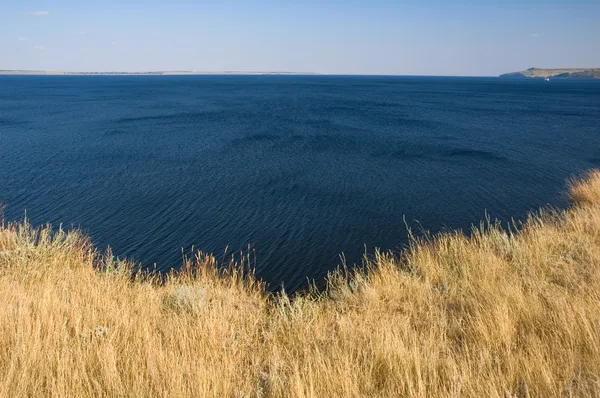Volga Nehri'nin yüksek — Stok fotoğraf