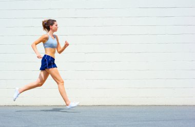 Urban Mature Woman Exercising